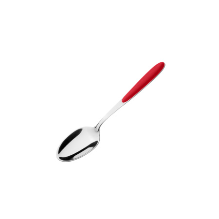 Ложка чайная Мастер 18/0  2 мм 13,1 см. красный Abert /12/