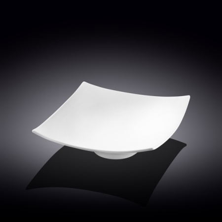 Тарелка квадр. 210*210 мм. без полей Wilmax /1/3/24/