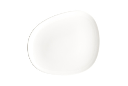 Тарелка d=240 мм. Белый, форма Ваго Bonna /1/12/756/ ЛЕТО