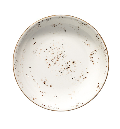 Тарелка d=200 мм. глубокая 500 мл. h=40 мм. Грейн, форма Гурмэ /1/12/900/