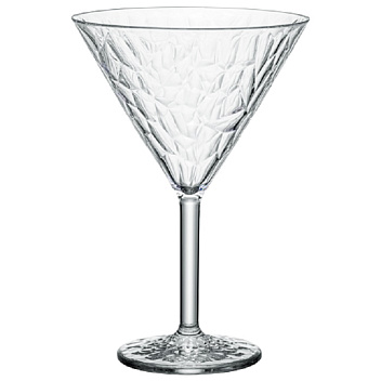 Бокал для мартини 280 мл. d=110 мм. h=163 мм. поликарбонат, прозрачн. Айс Bonna /1/4/48/