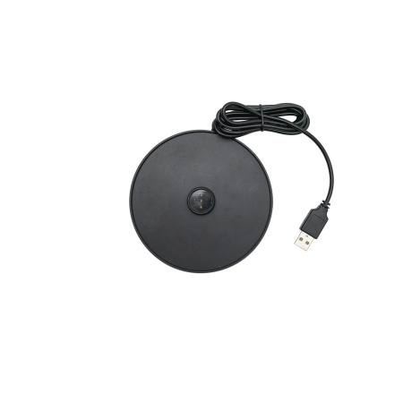 Лампа настольная d=11 см. h=30 см. 2 цвета, сенсорная регулировка яркости литой алюм., золотая глянцевая, LED Цирцея Про Zafferano /1/