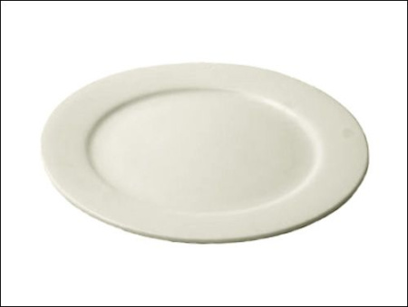 Тарелка d=225 мм. мелкая слон.кость /6/48/