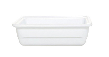 Гастроемкость 1/2 h=100 мм. 325*265 мм. 4,6 л. белая керам Emile Henry /1/2/140/ ТП