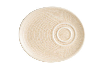 Блюдце 195*165 мм. Мираж (чашка 73073, 73076) Bonna /1/12/