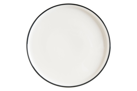 Тарелка d=160 мм. Линеа Черный, форма Хюгге Bonna /1/12/1680/