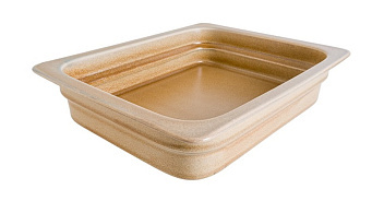 Гастроемкость 2/3 h= 65 мм. 354*325 мм. 4 л. Мираж фарфор Bonna /1/