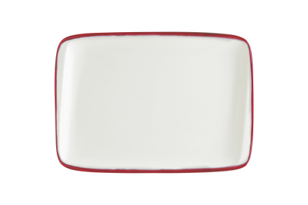Блюдо прямоуг. 230*160 мм. Линеа Бургундия, форма Мув  Bonna/1/12/1260/