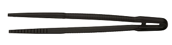 Щипцы (пинцет) 30,5 см. прямые нейлон (-40°C /+220°C), черные Abert /1/12/