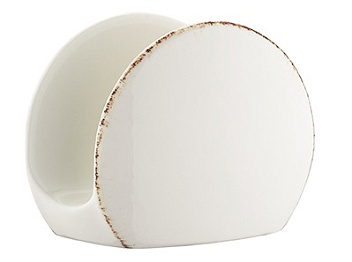 Салфетница 11*5,5*8,5 см. Ретро коричневый край, форма Ванто Bonna /1/12/936 ВДОХНОВЕНИЕ