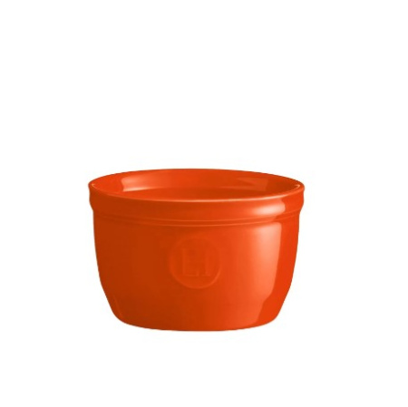 Форма для запекания  200 мл. d=90 мм. h=55 мм. (рамекин) оранжевая керам Emile Henry /1/6/