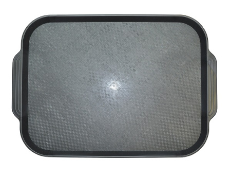 Поднос 45*34,5 см. графитовый поверхность классик (80-0077) MGprof /1/10/