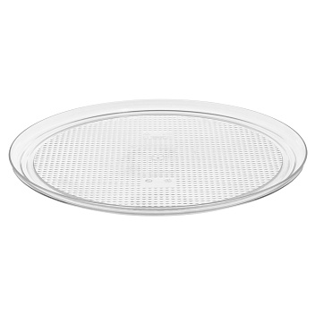 Поднос для подачи d=38,5 см. поликарбонат, прозрачный б/крышки (крышка 76832,76831) GP /1/24/