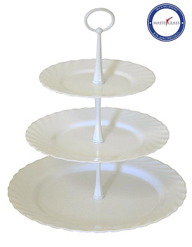 Этажерка 3-х ярусная d=19/24/31 см. h=35 см. Трианон NEW /1/ АКЦИЯ