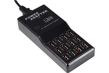 Зарядная станция для ламп на 12 USB-портов (5V-12A) /1/ Зарядная станция для ламп на 12 USB-портов (5V-12A) /1/