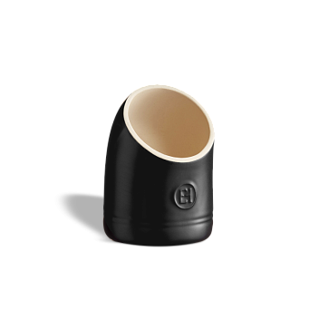 Солонка 600 мл. d=110 мм. h=155 мм. профессиональная черная Emile Henry /1/2/