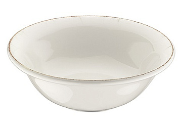 Салатник d=180 мм. 700 мл. h=66 мм. Ретро коричневый край, форма Гурмэ Bonna /1/12/816/ ВДОХНОВЕНИЕ