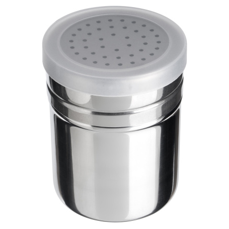 Емкость для сыпучих прод. 0,3 л. d=70 мм. h=100 мм. с мелк. отверст. нерж. MGprof /1/