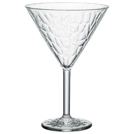 Бокал для мартини 280 мл. d=110 мм. h=163 мм. поликарбонат, прозрачн. Айс Bonna /1/4/48/
