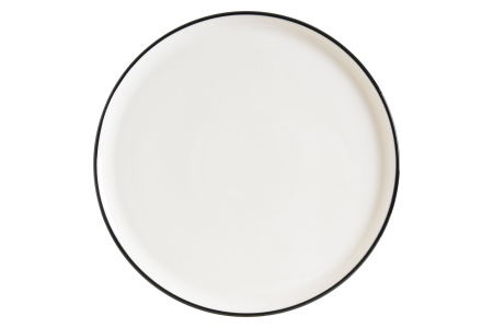 Блюдо для пиццы d=320 мм. Линеа Черный, форма Гурмэ Bonna /1/6/348/