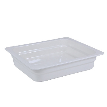 Гастроемкость 1/2 h= 65 мм. 325*265 мм. 3 л. белая фарфор Bonna /1/