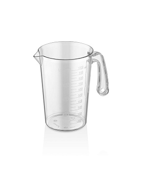 Кувшин мерный 1 л. поликарбонат, прозрачн. GP /1/12/