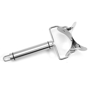 Нож для теста 19*9 см. нерж,  ручка нерж. /1/