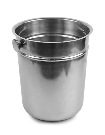 Ведро для шампанского  7,3 л. нерж. d=220/160 мм. h=255 мм. с ручками для 1-й бутылки MGsteel /1/6/24/