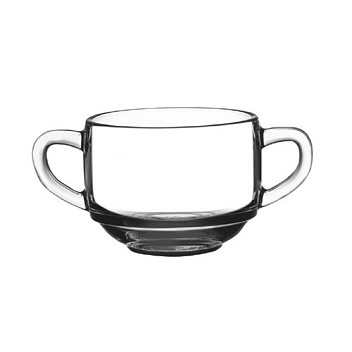 Бульонница 480 мл. d=105 мм. с ручками Шеф /6/360/ Бульонница 480 мл. d=105 мм. с ручками Шеф /6/360/