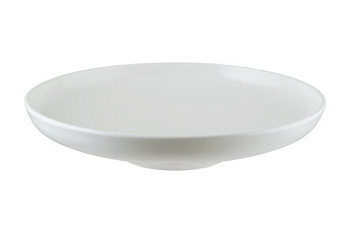 Тарелка для пасты d=250 мм. 1100 мл. Белый, форма Хюгге /1/6/324/ ВЕСНА