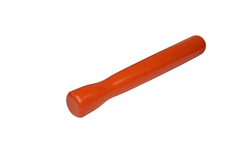 Мадлер АБС-пластик 21 см. оранжевый, поверхность ровная MGprof /1/ 