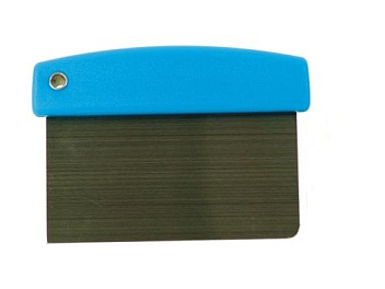 Скребок (разделитель для теста) h=11 см. раб.часть 14,8*7,5 см. нерж. Gimetal /1/6/