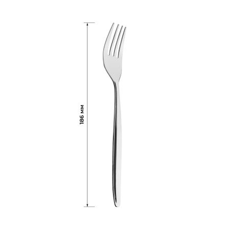 Вилка столовая Вулкан 18/0  2 мм 18,6 см. MGsteel /1/12/600/ АКЦИЯ