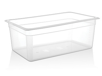 Гастроемкость 1/1 h=200 мм. 24 л. п/п прозрачная GP /1/6/ Гастроемкость 1/1 h=200 мм. 24 л. п/п прозрачная GP /1/6/