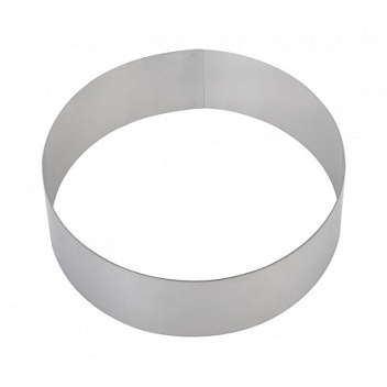 Форма кондитерская "Круг" d=18 см. h=5 см. нерж. /1/