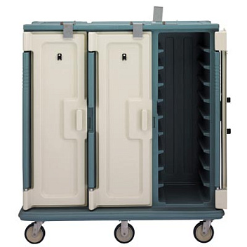 Тележка для блюд на подносах, синевато-серая Cambro /1/ АКЦИЯ