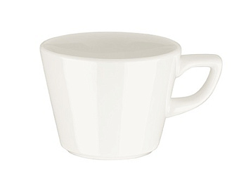 Чашка 180 мл. кофейная d=86 мм. h=65 мм. Белый (блюдце 68402) Bonna /1/6/792/ ЛЕТО