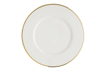 Тарелка d=320 мм. Золотая линия, форма Нит, тонкий край Bonna /1/6/516/