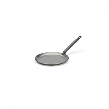 Сковорода для блинов d=20 см. h=1,5 см. 0,45 л. белая сталь (индукция) Carbone Steel De Buyer /1/5/