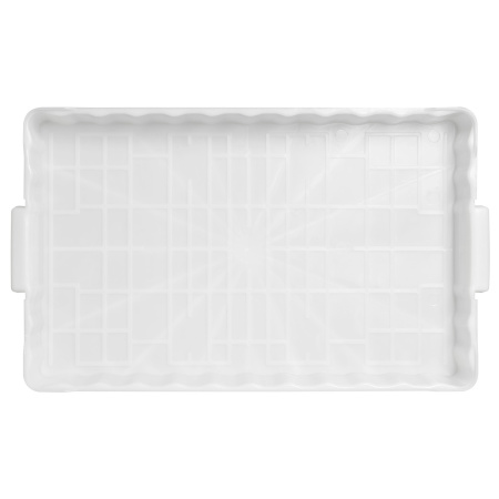 Ящик 788*470*138 мм. для рыбы прямой сплошной, -30°C /+60°C, белый (213) /1/40/