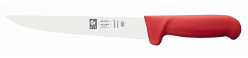 Нож обвалочный 150/280 мм. широкое лезвие красный SAFE Icel /1/