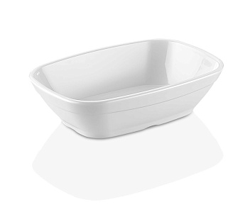 Салатник 140*110 мм. 280 мл. h=34 мм., касалетка поликарбонат GP /1/100/