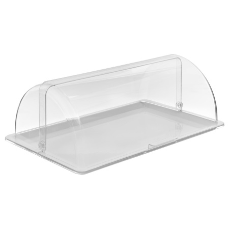 Поднос для подачи 53*32,5 см. поликарбонат, белый б/крышки (крышка 76826) GP /1/24/