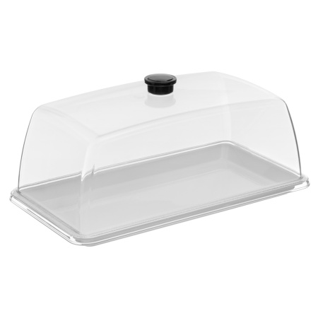 Поднос для подачи GN 1/3 32,5*16,7 см. поликарбонат, белый б/крышки (крышка 76830) GP /1/36/