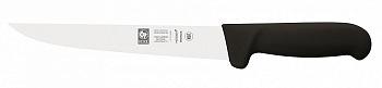 Нож обвалочный 150/280 мм. широкое лезвие черный SAFE Icel /1/