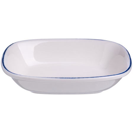 Соусник 100 мл. 120*85 мм. h=30 мм., касалетка Ретро cиняя, форма Гурмэ Bonna /1/12/3612