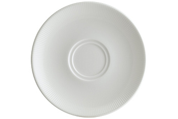 Блюдце d=160 мм. Ирис Белый (чашка 62903, 70607, 79498), форма Гурмэ Bonna /1/6/1848/