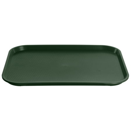 Поднос 44,5*34,5 см. темно-зеленый поверхность классик (414) MGprof /1/10/
