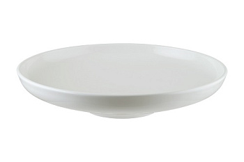 Тарелка для пасты d=280 мм. 1600 мл. Белый, форма Хюгге Bonna /1/6/312/ ЛЕТО