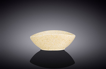 Салатник овальный 130*100 мм. 200 мл. h=60 мм. Сэнд Wilmax /1/6/72/